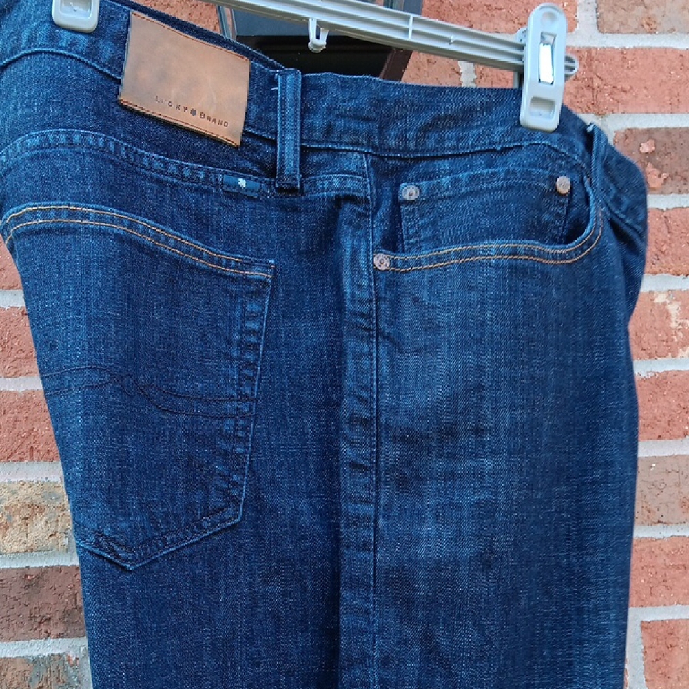 Lucky Brand Men's Slim Jeans - Deep Indigo